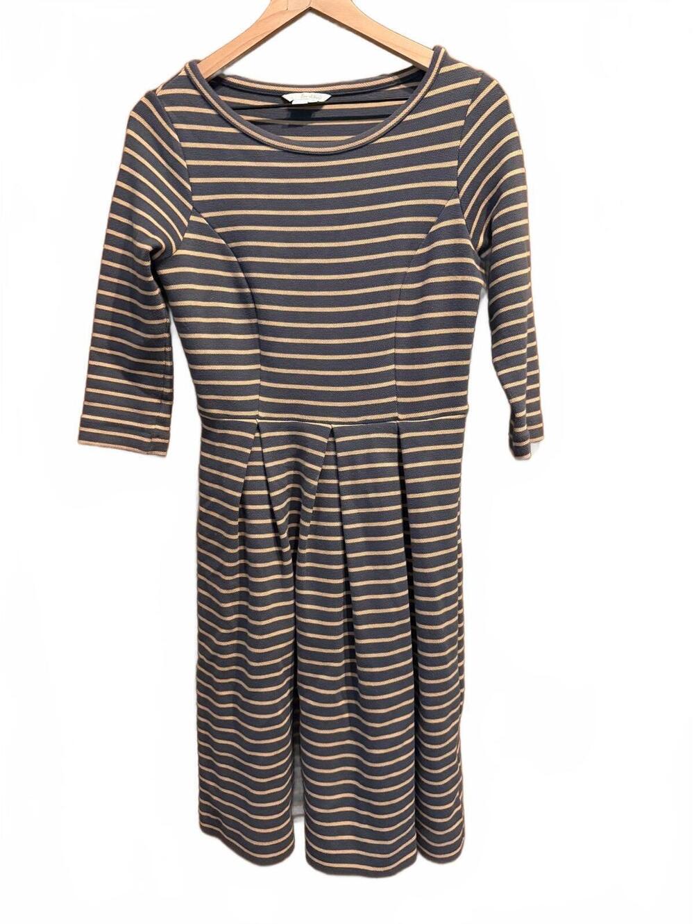 Boden Woman’s Structured Striped Dress - Size 6 - Picture 1 of 4